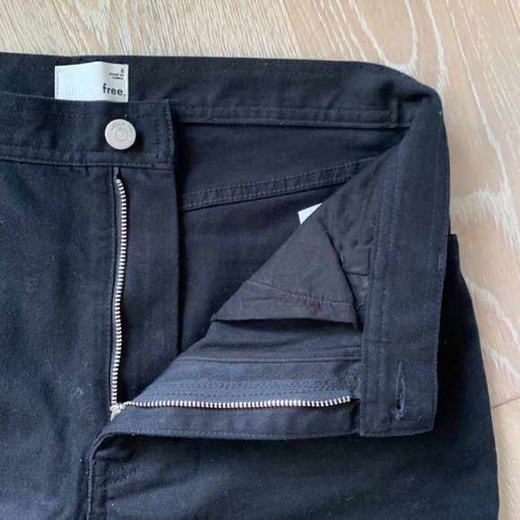 Wilfred Ashika Utility Wide-Leg Pant Cotton 26" Black Sz8 - Picture 5 of 12